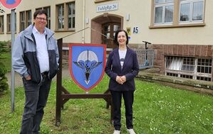 Besuch der NIederauerbach-Kaserne mit OB Wosnitza